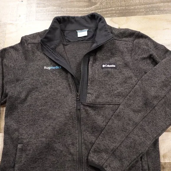 Columbia Sweater Weather Full Zip Jacket Men’s‎ Large Charcoal Gray - Picture 4 of 12